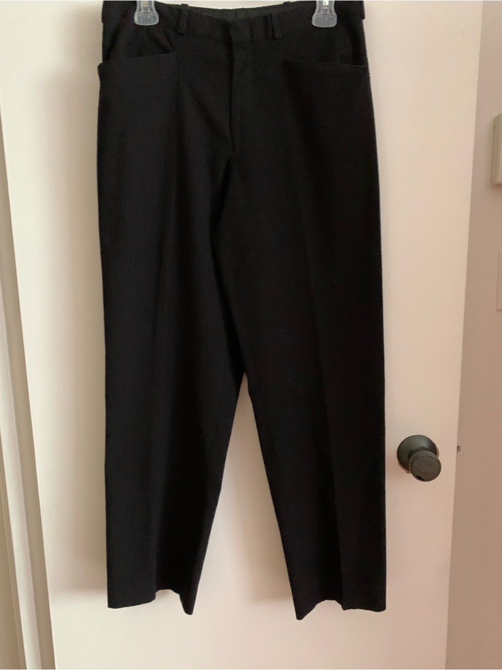 Par Contre , Women ´s petite black dressy pants Black Straight-Leg size M